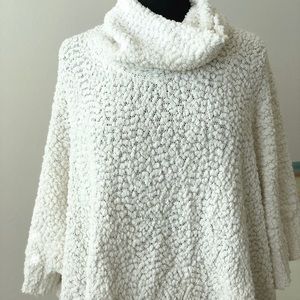 Cream cowl neck sweater